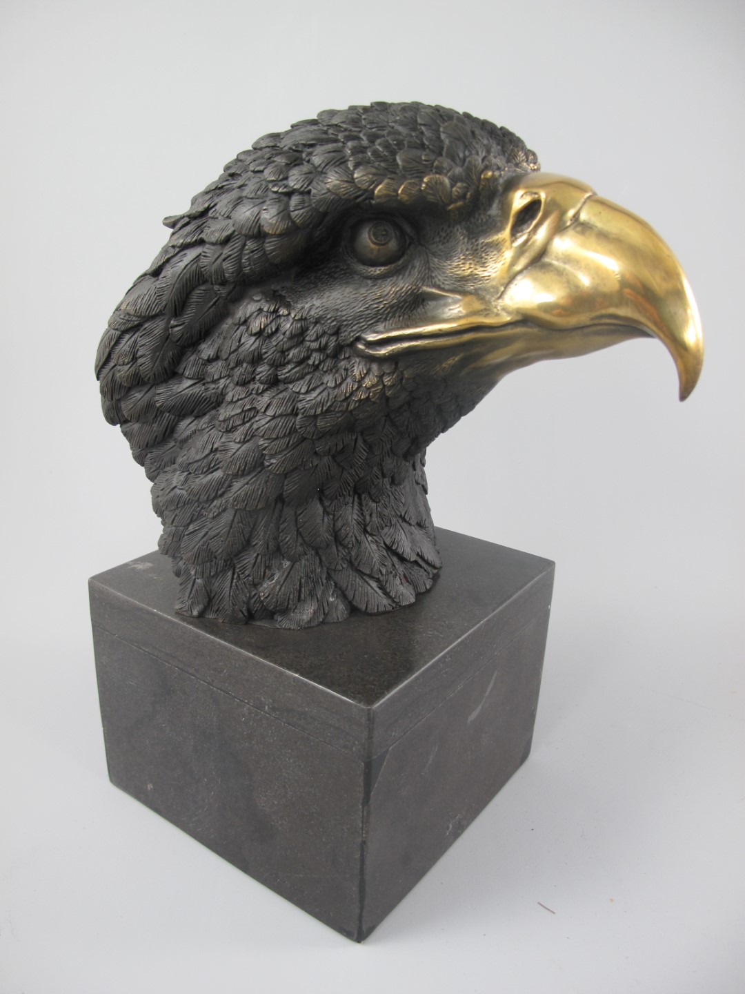 Figur Bronze ADLER!! H.27x23cm