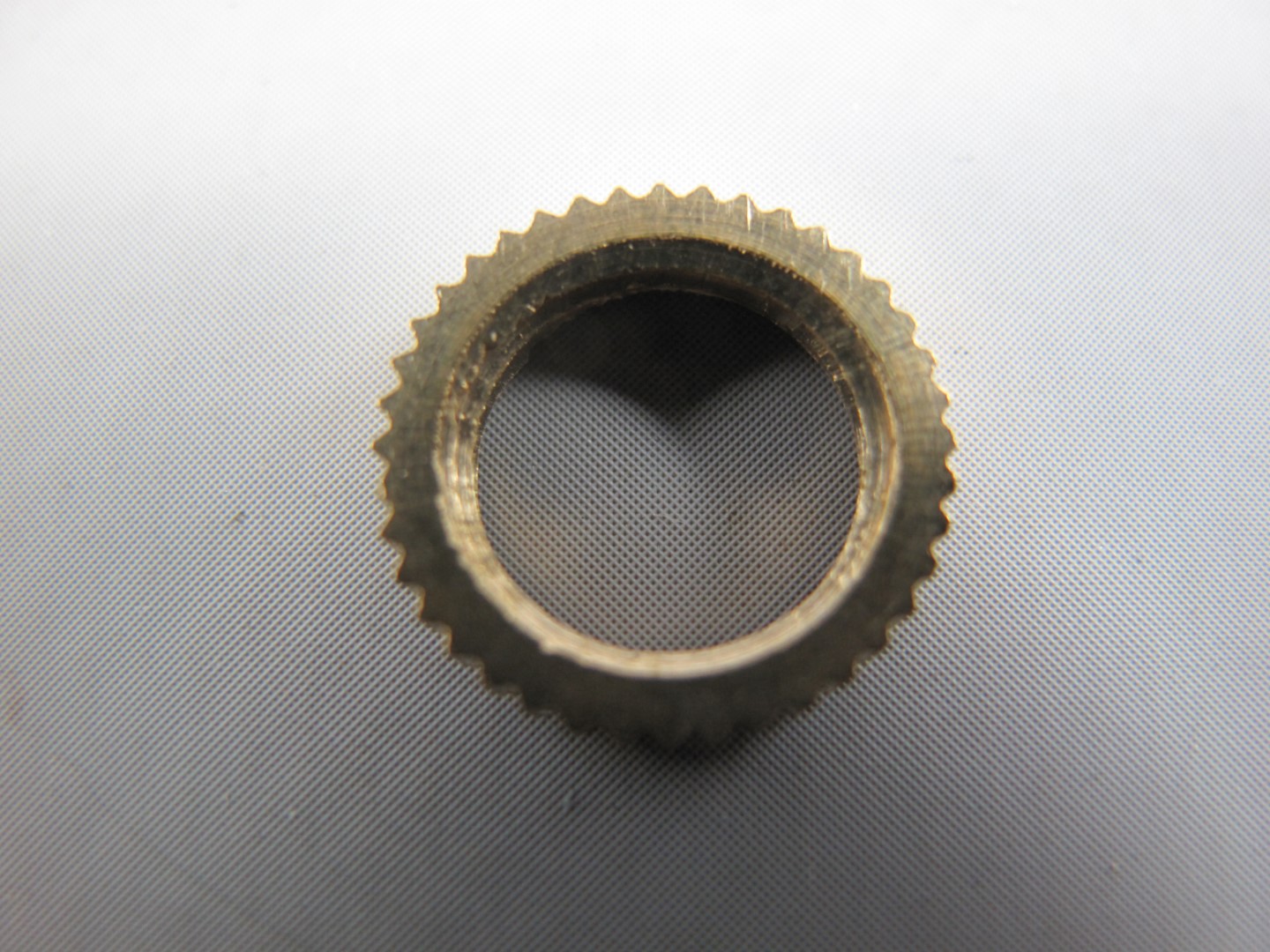 Messing runde kartelmutterr(Ring) M10x1 13x2.5mm