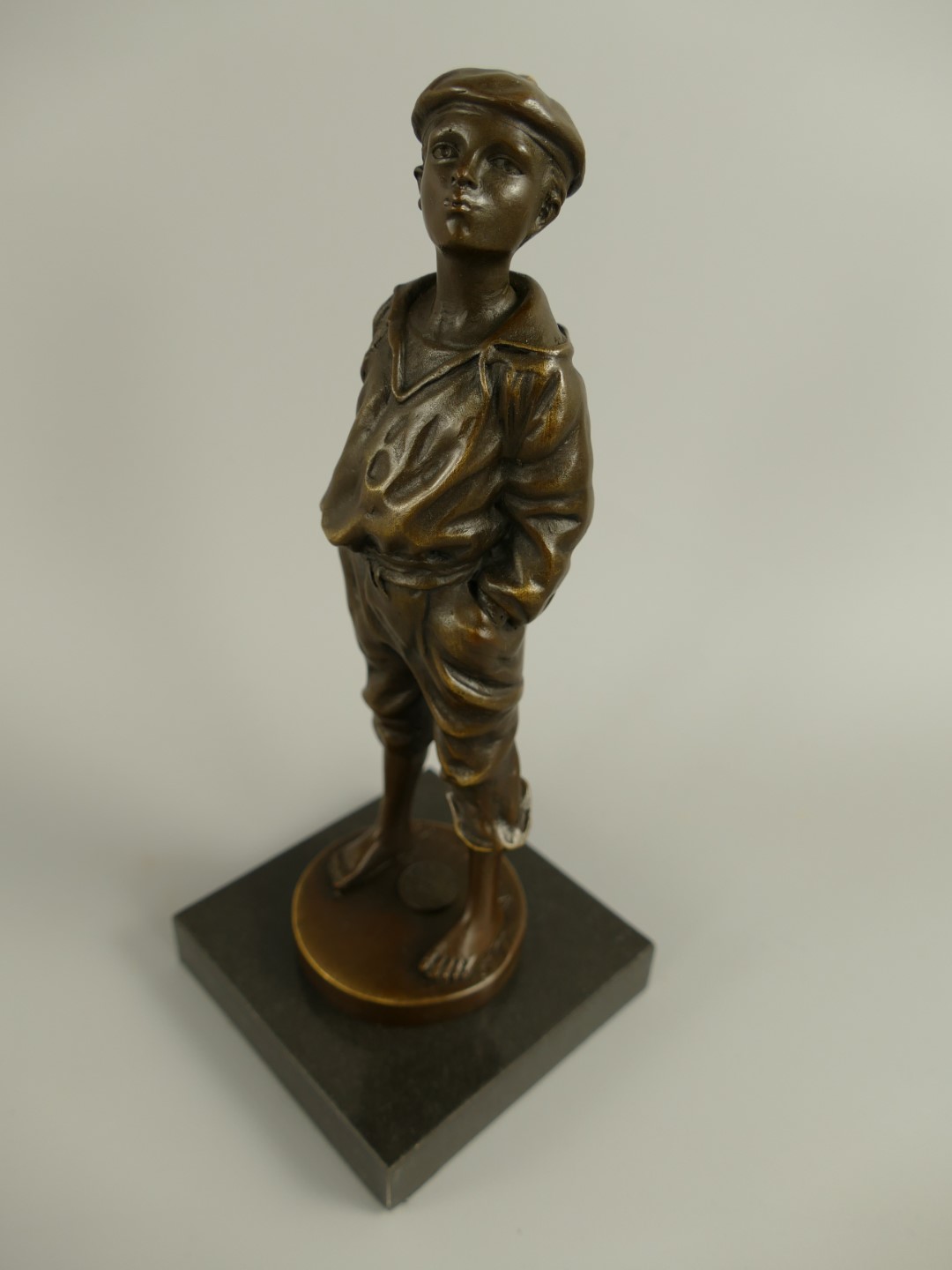 Figur Bronze H.21x9cm