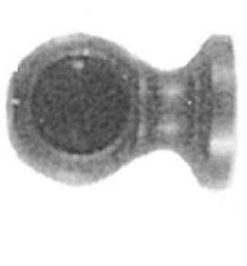 Kloben(M4) Messing (Loch durchbohrt 6,1mm) P/St.